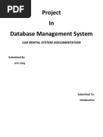 Download Car Rental System Documentation by ric_sng SN101785505 doc pdf