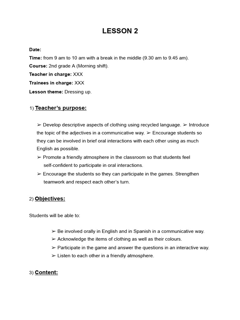 Copia de Lesson 2 - GAMES | PDF