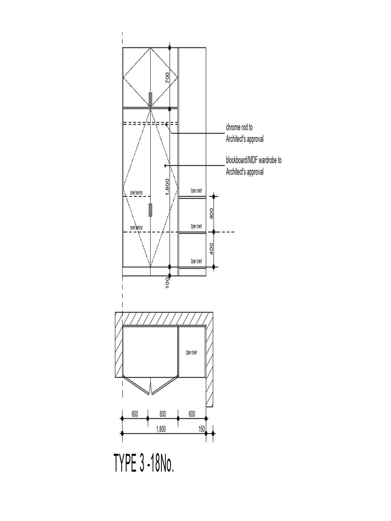 Wardrobe Type 3 | PDF