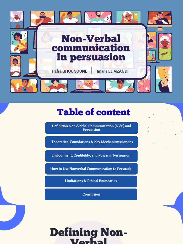 Non Verbal Communication | PDF