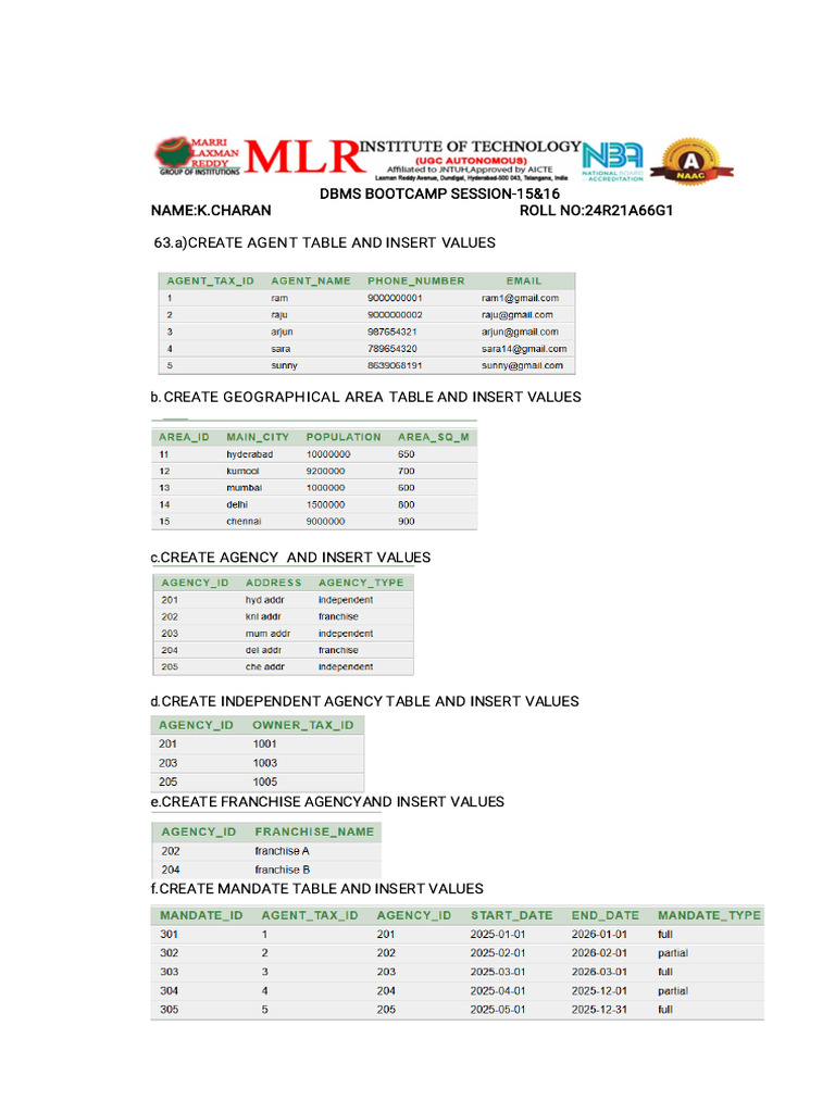 Week 15,16 Dbms | PDF
