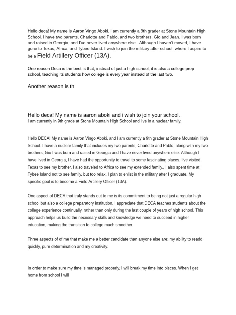 Deca | PDF