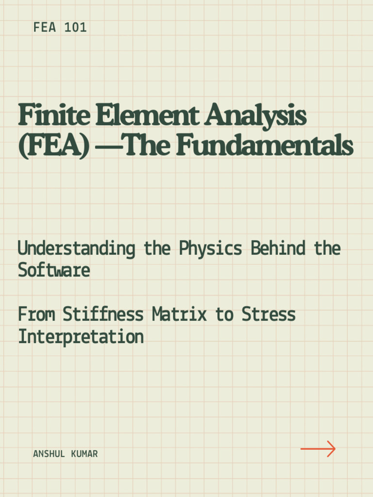 FEA Fundamentals | PDF | Finite Element Method | Stress (Mechanics)