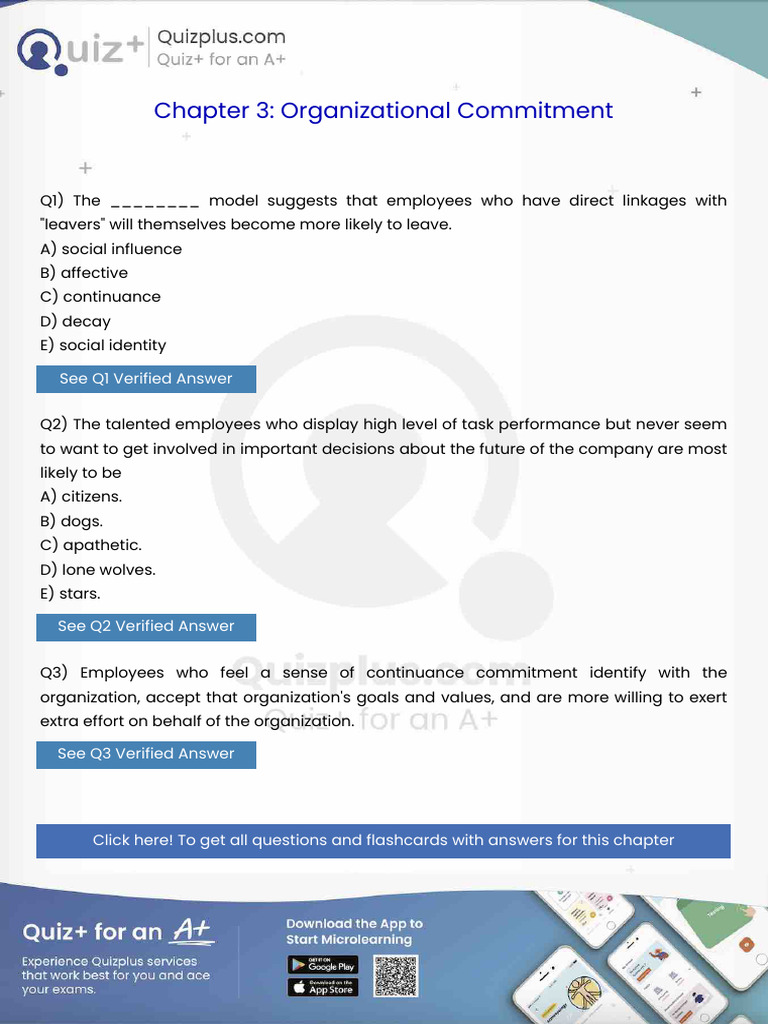 The Model Suggests That Employees Who Have Direct Linkages With Leavers ...