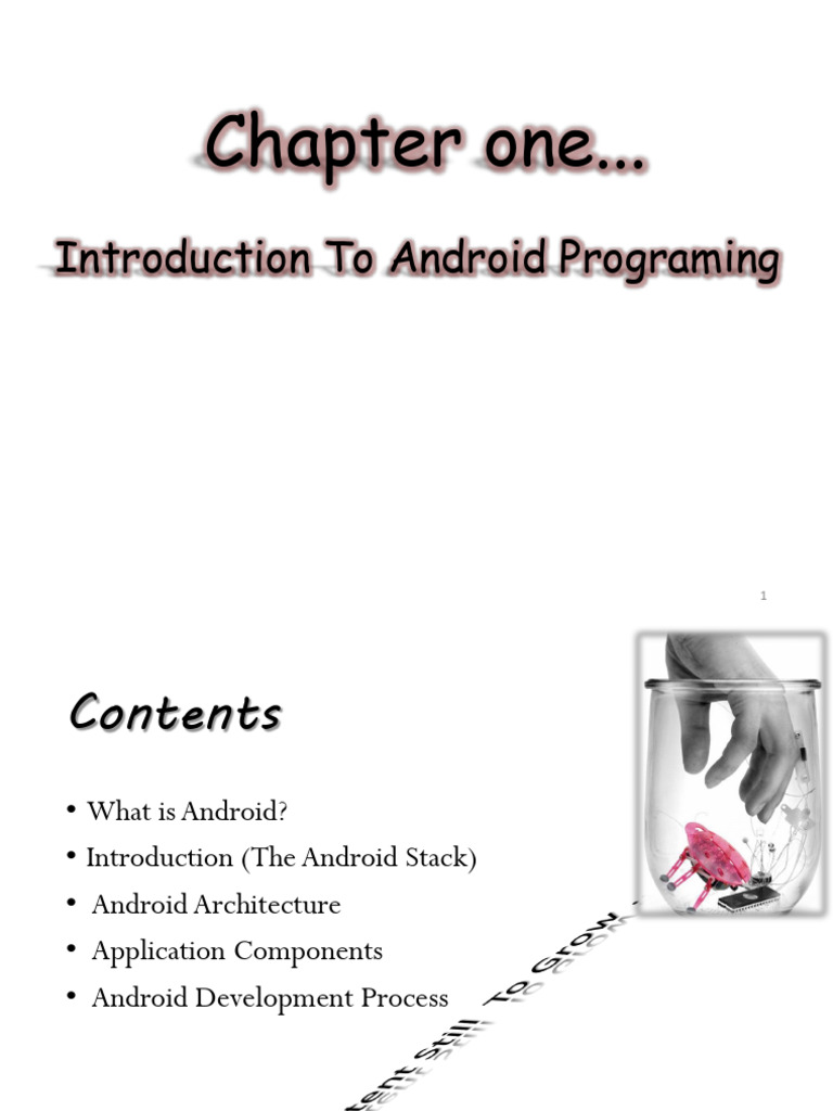 Chapter 1 Introduction To Android | PDF | Eclipse (Software) | Android ...