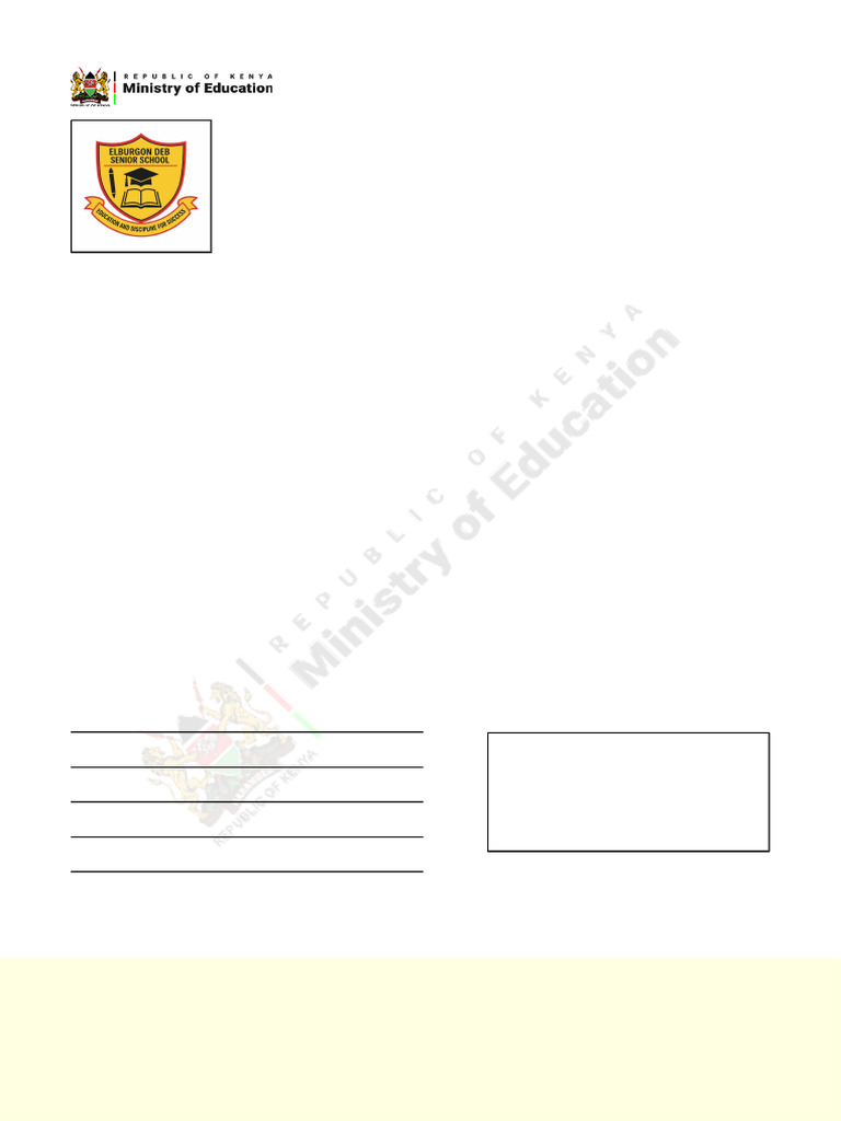 Admission Letter David Njogu Kamau | PDF | Birth Certificate