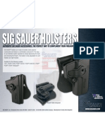 Authentic SIG SAUER Holsters for Top Handgun Models