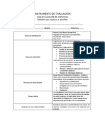 INSTRUMENTO DE EVALUACIÓNUPLA