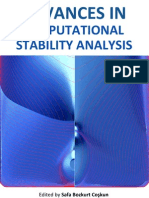 Advances Computational Stability Analysis I To 12