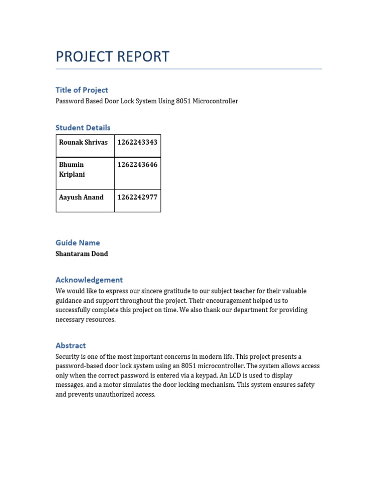 Ma Report | PDF | Access Control | Computer Architecture