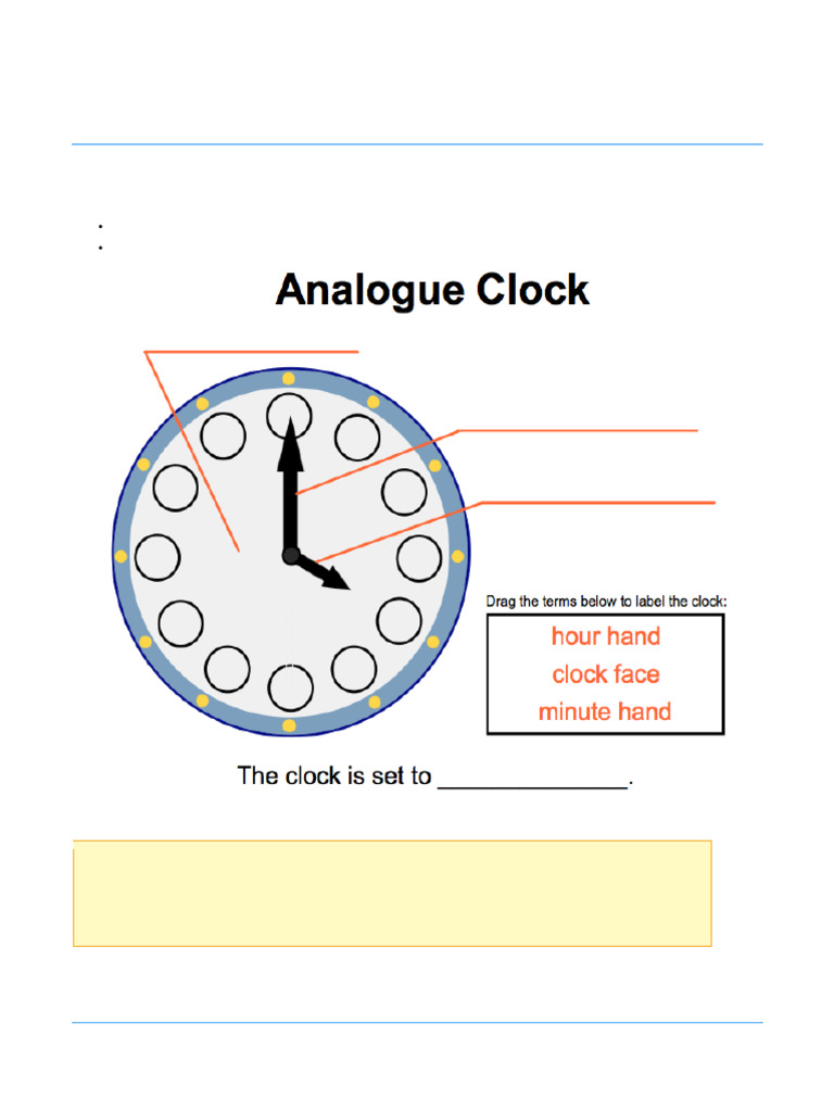 12 24 Hour Clock | PDF