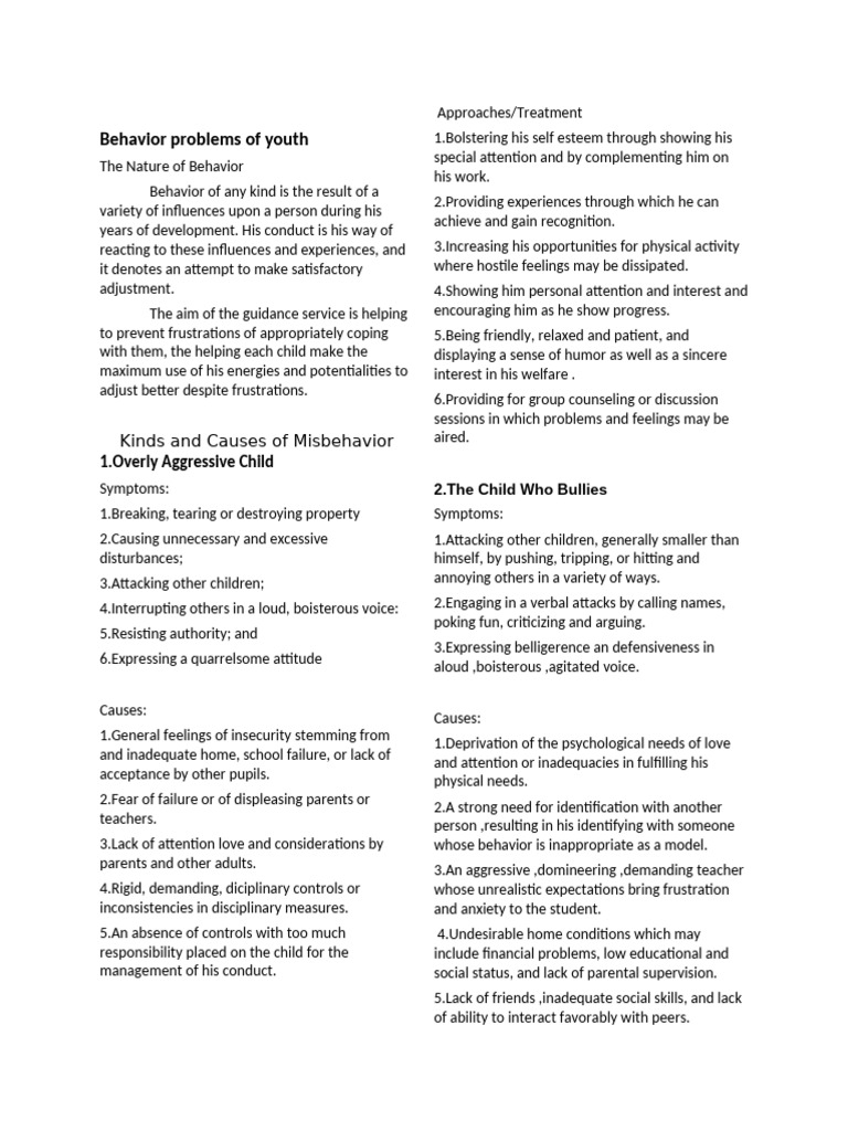 Behavior 1 | PDF