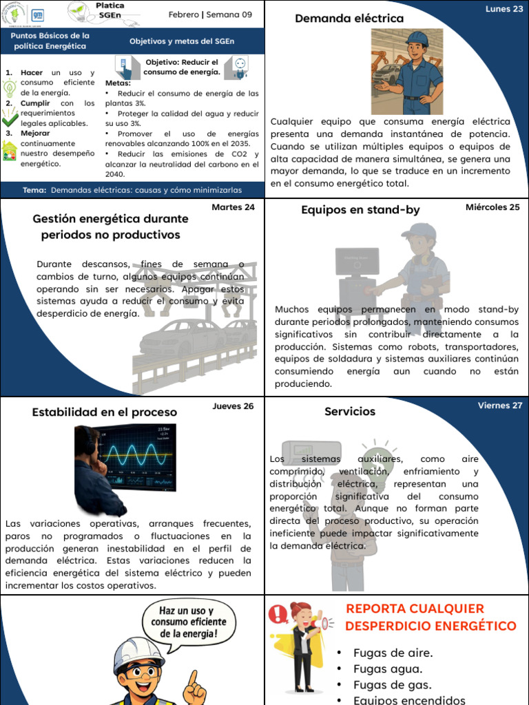 Boletin SGEn Sem 09 (2) | PDF | Uso eficiente de energía | Política ...