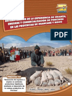 Sistematización de la experiencia de crianza, engorde y comercialización de porcinos en las provincias de Huancané y Moho