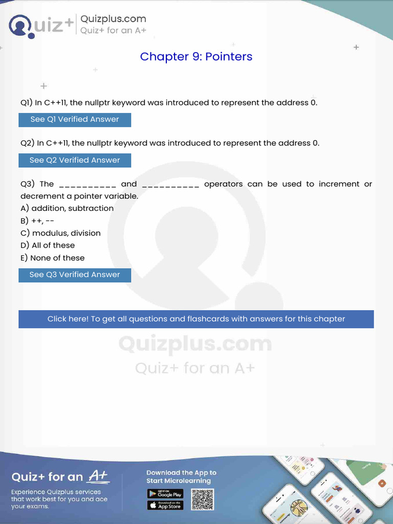 In C11 The Nullptr Keyword Was Introduced To Represent The Address 0 ...