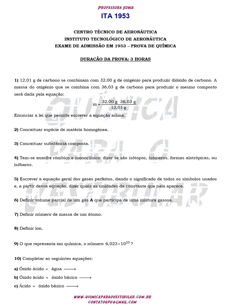 Centro Técnico de Aeronáutica Instituto Tecnológico de Aeronáutica ...