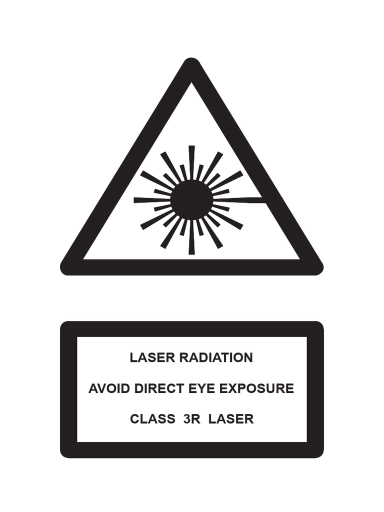 Laser Warning Label Class 3R | PDF