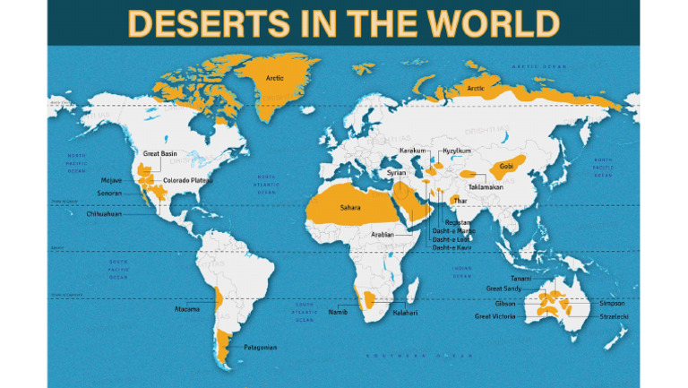 Deserts in The World | PDF