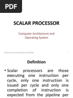 Scalar Processor Report To Print