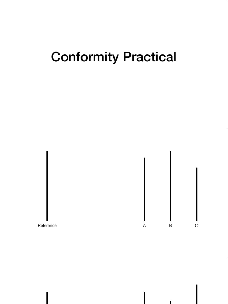 Conformity Practical | PDF