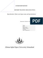 Aiou HRM Format New