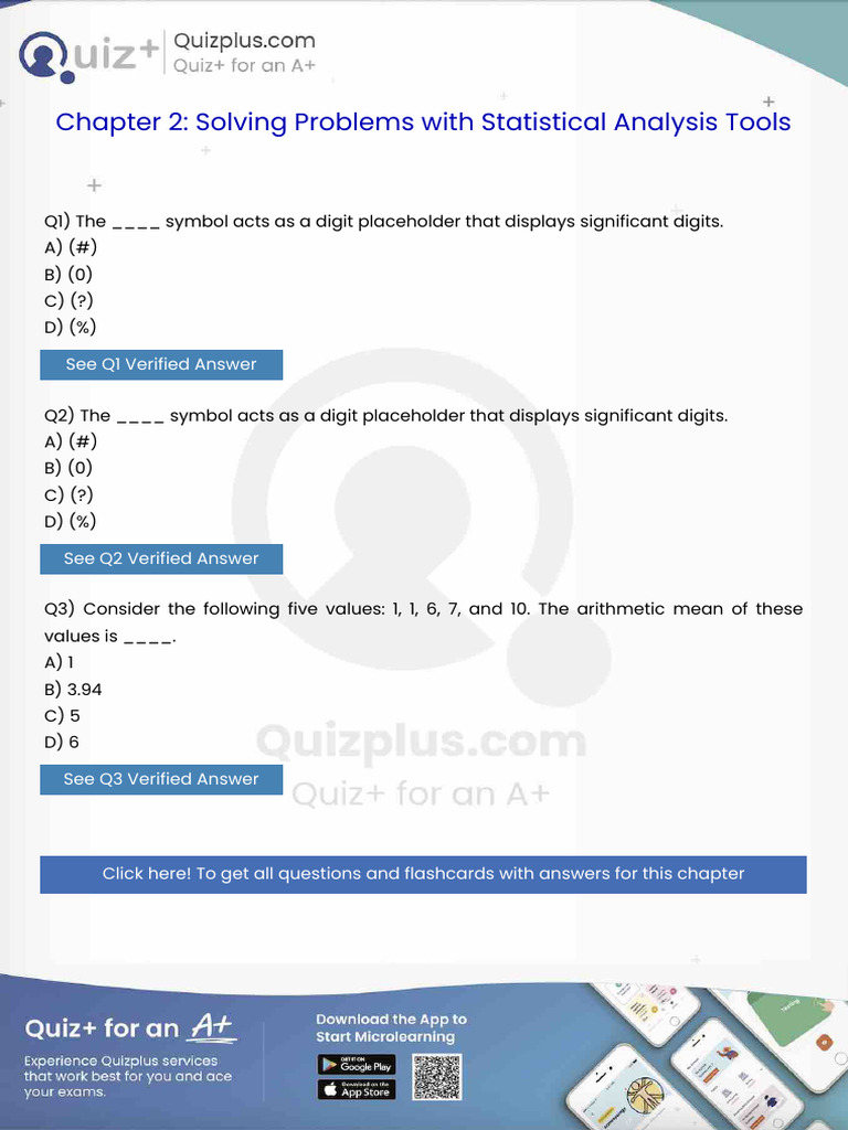 The Symbol Acts As A Digit Placeholder That Displays Significant Digits ...