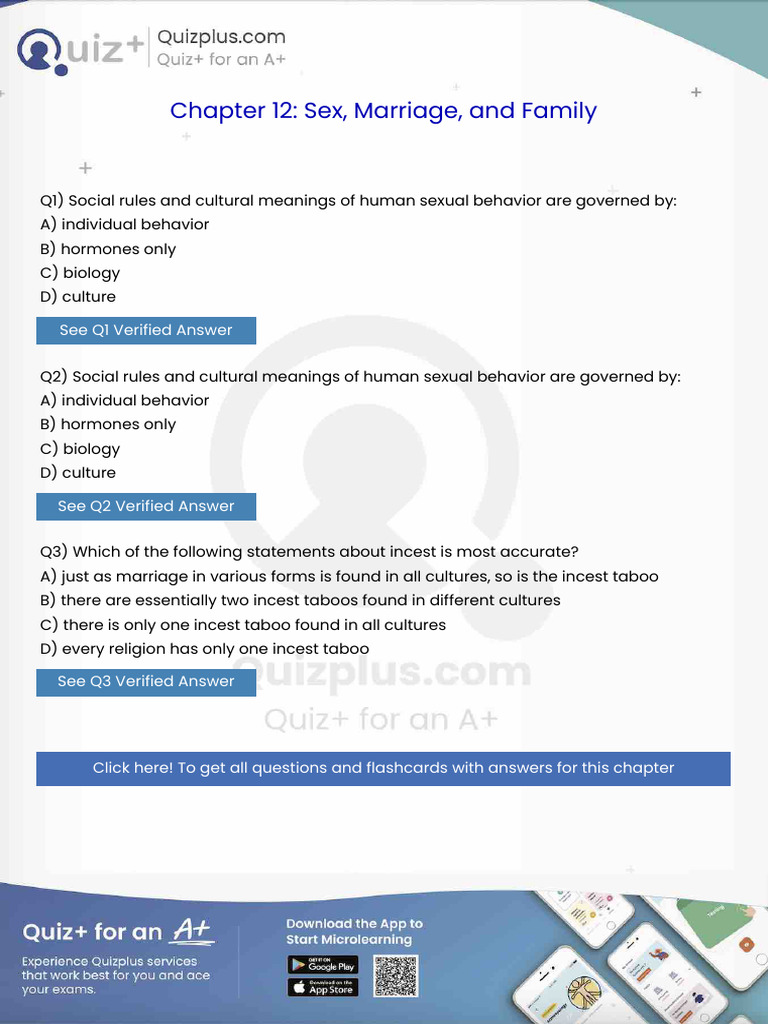 Social Rules and Cultural Meanings of Human Sexual Behavior Are ...