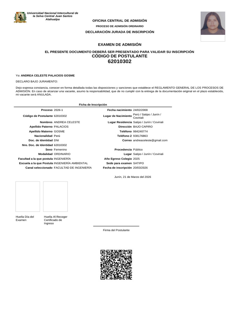Declaración Jurada | PDF | Documento de identidad | Gobierno