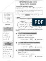 Operaciones Con Numeros Reales