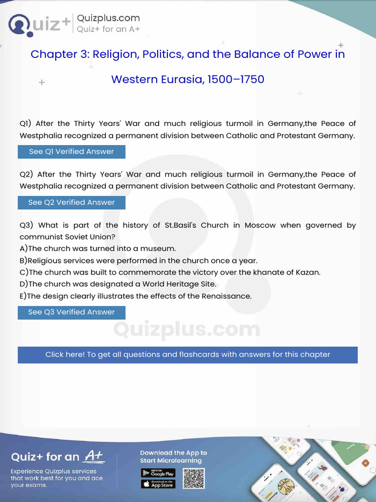 After The Thirty Years War and Much Religious Turmoil in Germanythe ...