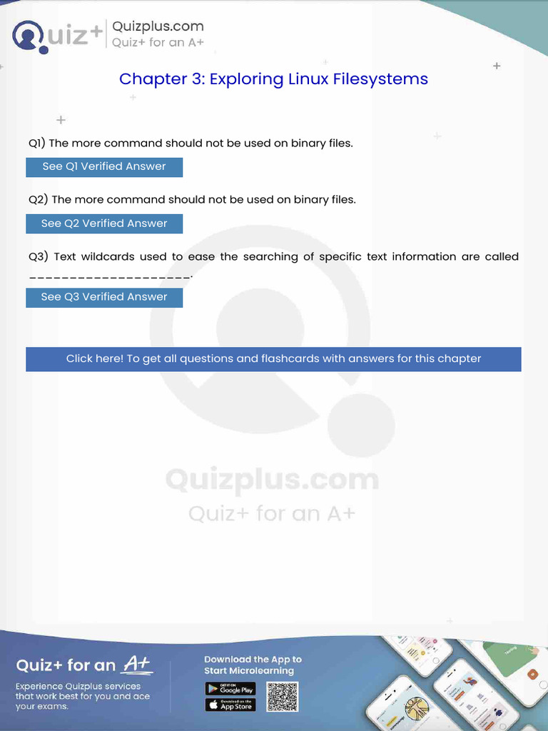 The More Command Should Not Be Used On Binary Files | PDF | Computing ...