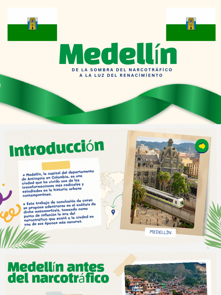 Brazil Country Introduction Presentation in Green and Yellow ...