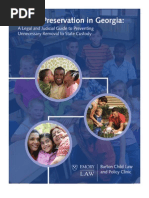 Family Preservation, Preventing Unnecessary Removal To State Custody, 2009