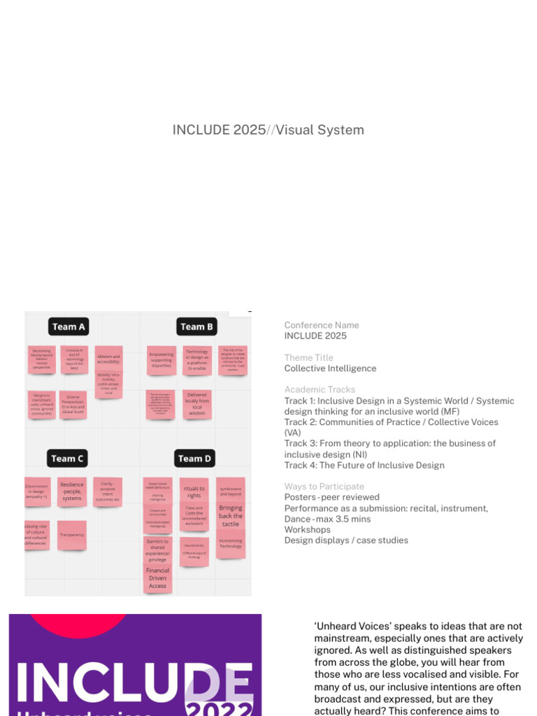 INCLUDE Visual System | PDF | Human Communication