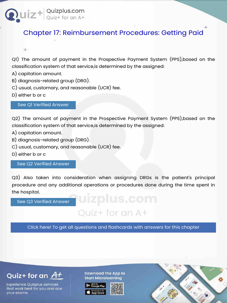 The Amount of Payment in The Prospective Payment System Ppsbased On The ...