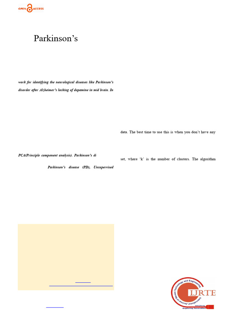 2019-5 Ijrte PD Paper | PDF