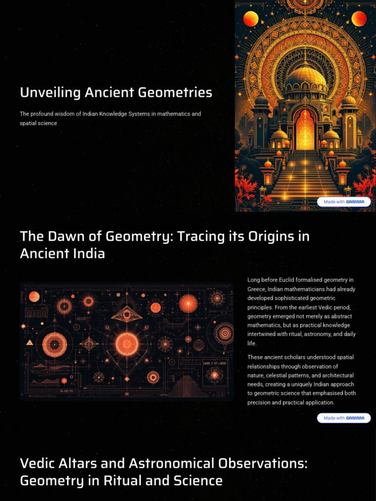 Unveiling Ancient Geometries | PDF | Geometry | Mathematics