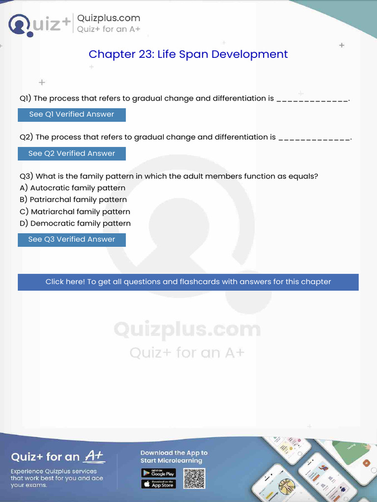 The Process That Refers To Gradual Change and Differentiation Is | PDF ...