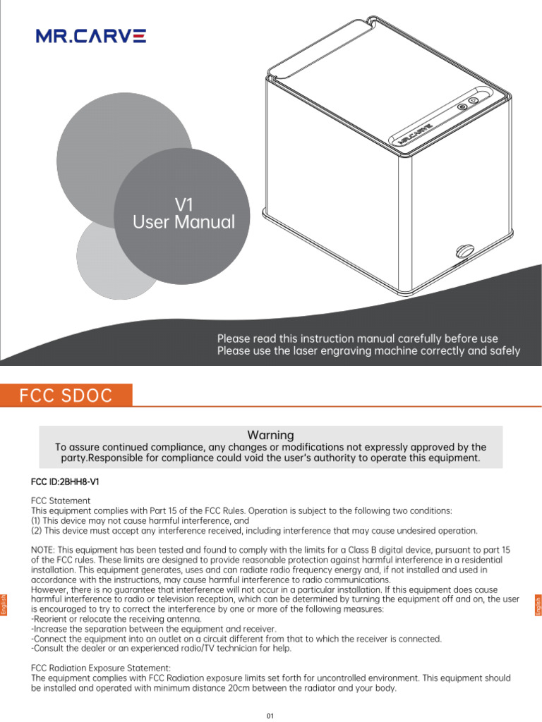 V1 User Manual | PDF