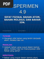 EKSPERIMEN PEKA 1 Kesan Bendasing Terhadap Takat Didih Air 