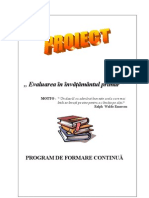 Proiect Evaluare F