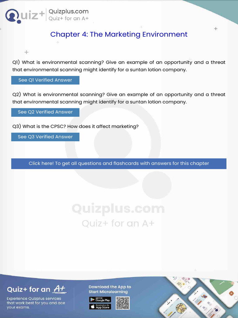 What Is Environmental Scanning Give An Example of An Opportunity and A ...