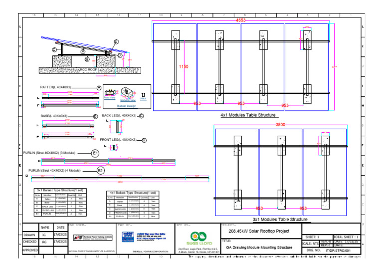 3.Mms Ga and Foundation Layout | PDF