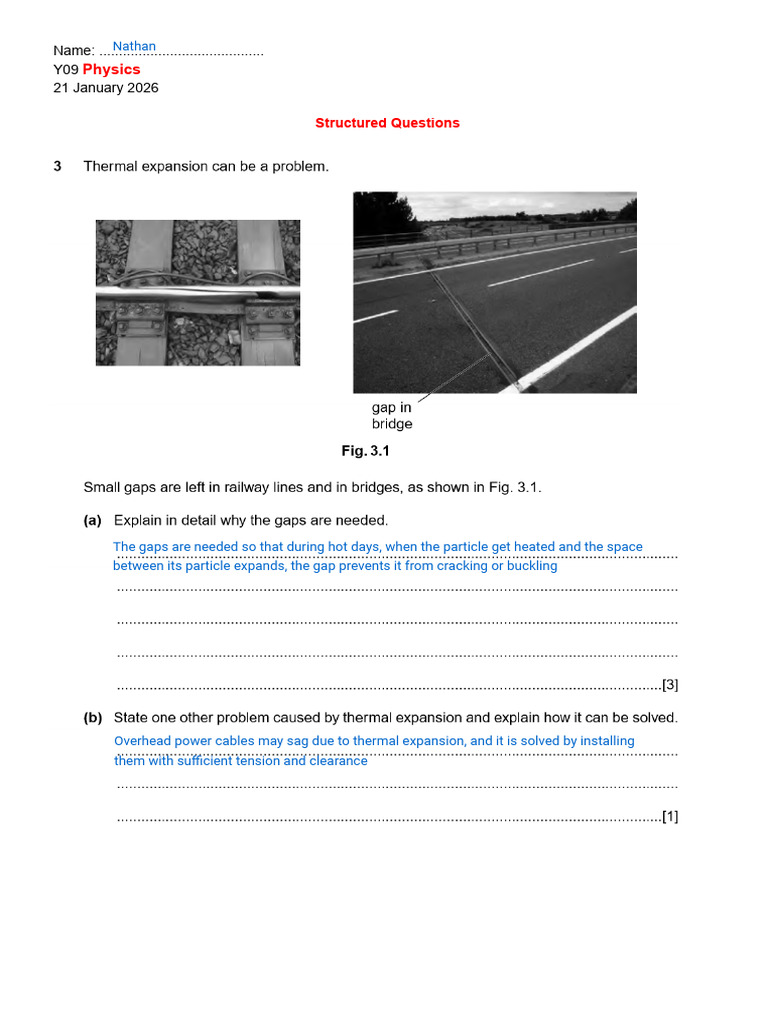 Kami Export - Nathan Yusuf - Y09 T3W2 Tuesday Set A | PDF