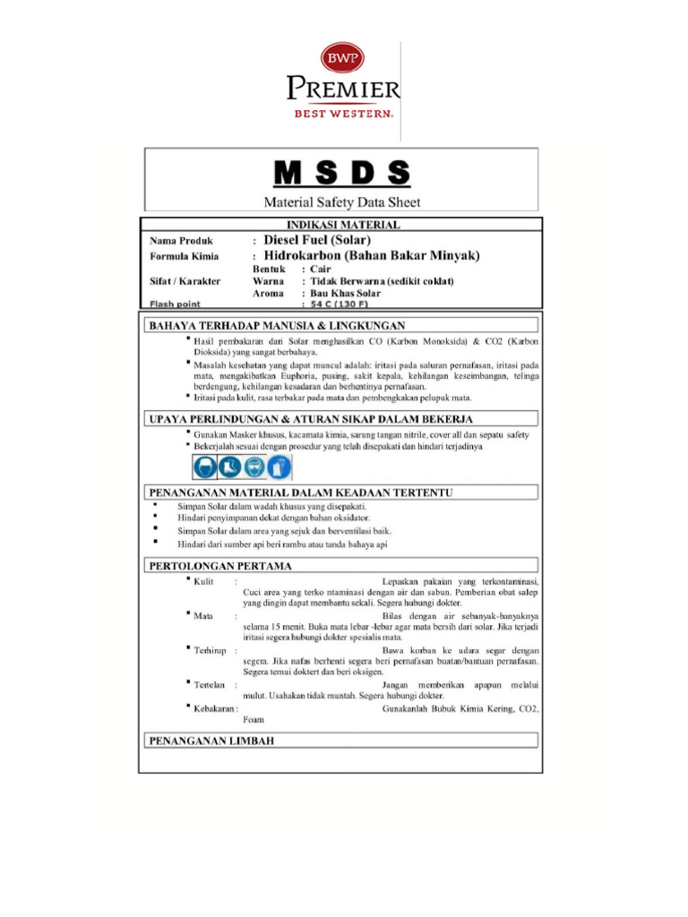 Msds Solar | PDF