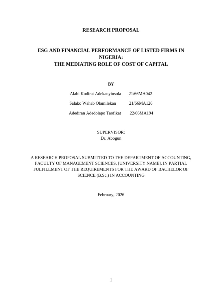 Absolute Final Proposal-1 | PDF | Corporate Social Responsibility ...