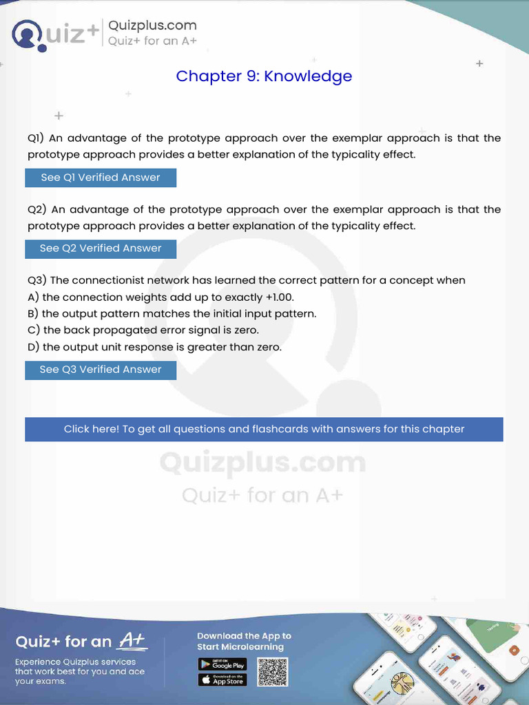 An Advantage of The Prototype Approach Over The Exemplar Approach Is ...
