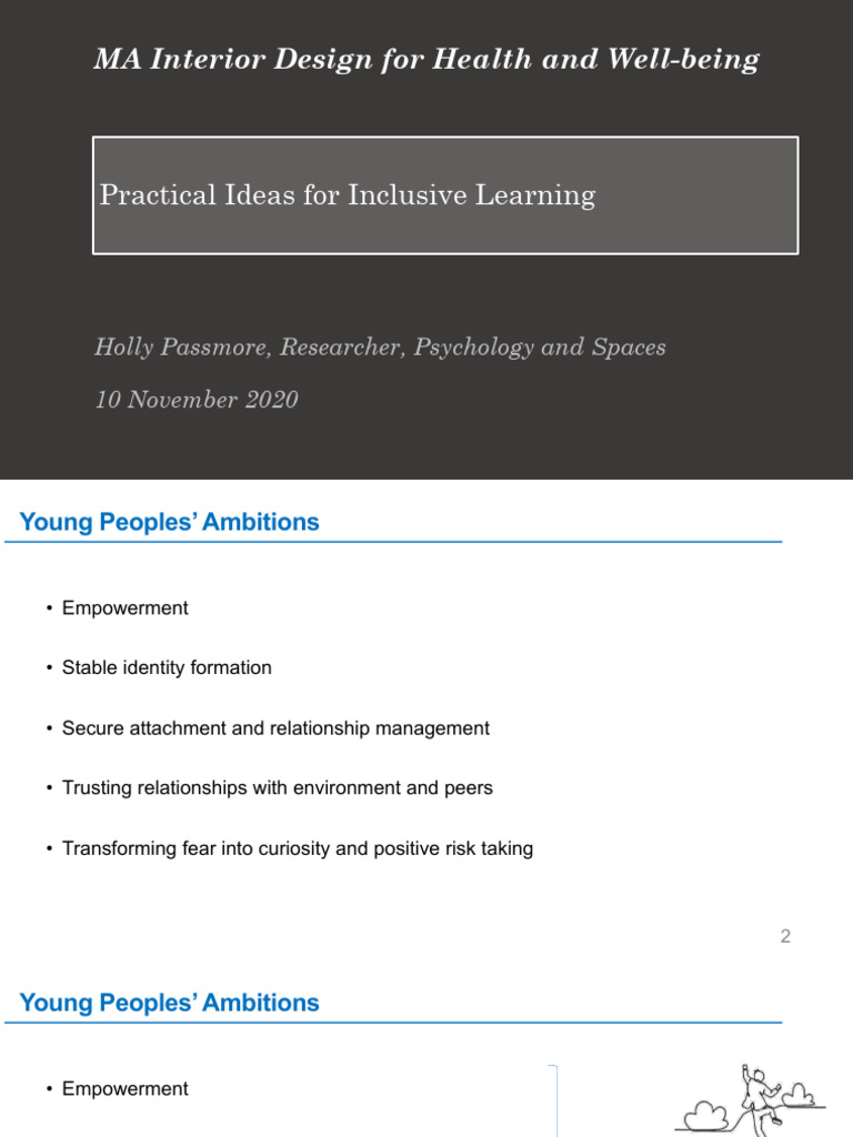 Practical Ideas For Inclusive Learning Interior Design For Health ...