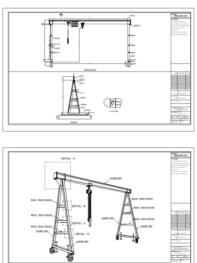 A Frame Drawings Rev 1 | PDF