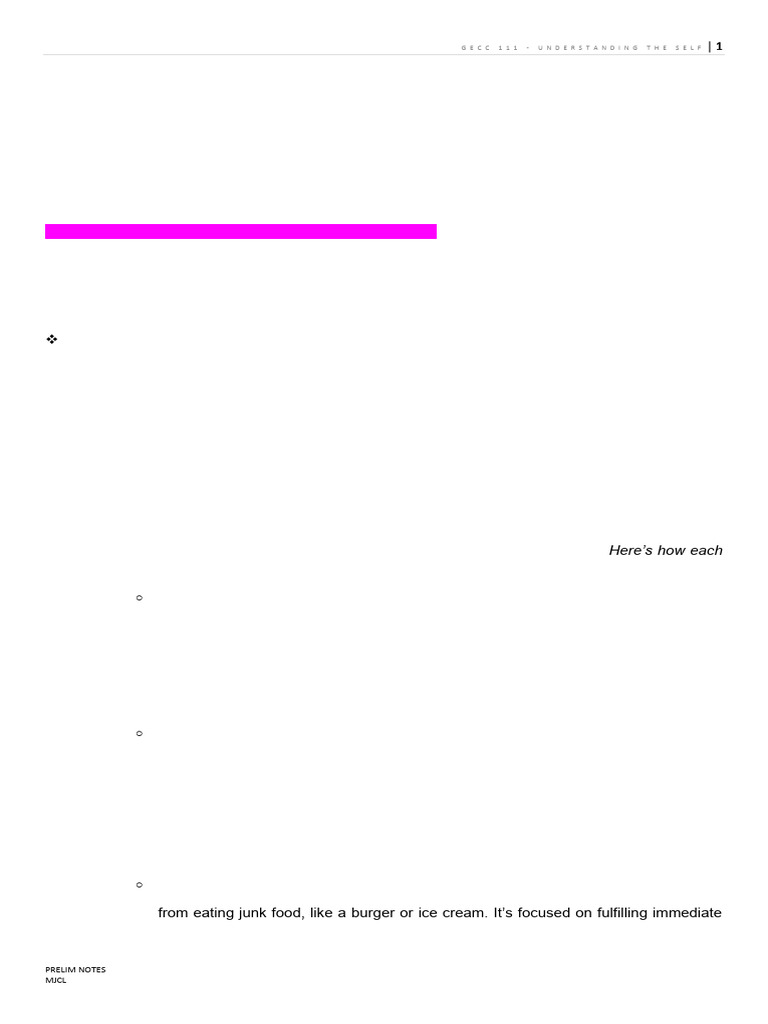 Gecc 111 Prelim Notes 1 1 | PDF